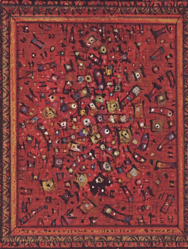 Bogusław Szwacz, Ars hormegram (czerwony), 1979