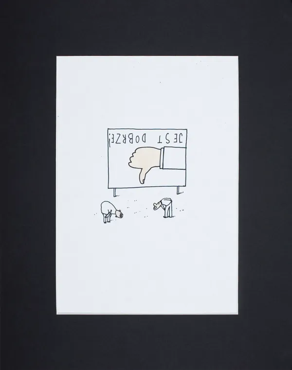 Marek Raczkowski, JEST DOBRZE (RYS. SATYRYCZNY)