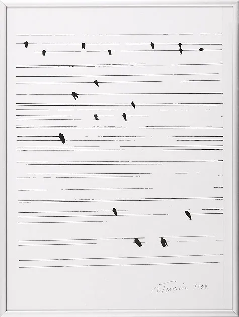 Jan Tarasin, Ptaki, 1990