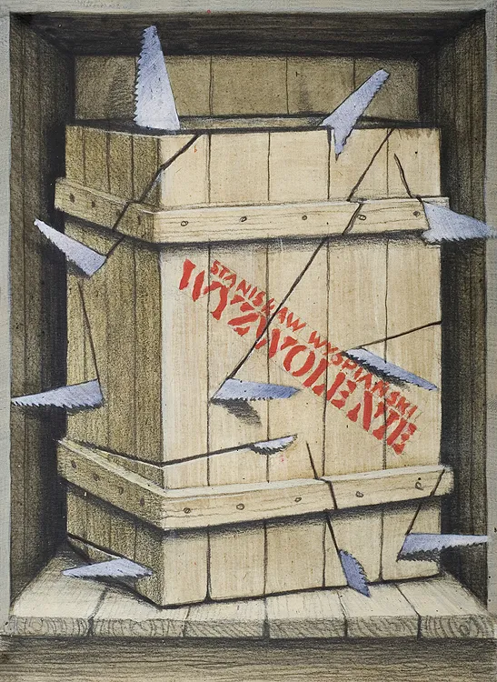 Jacek Yerka, Projekt plakatu, 1985