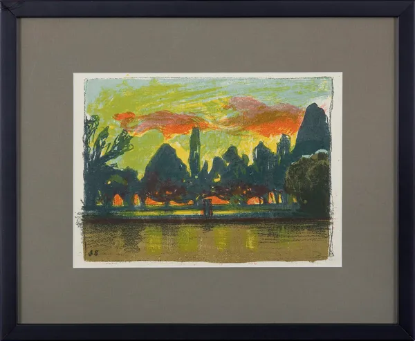 Jan Stanisławski,  VILLA D’ESTE, 1901