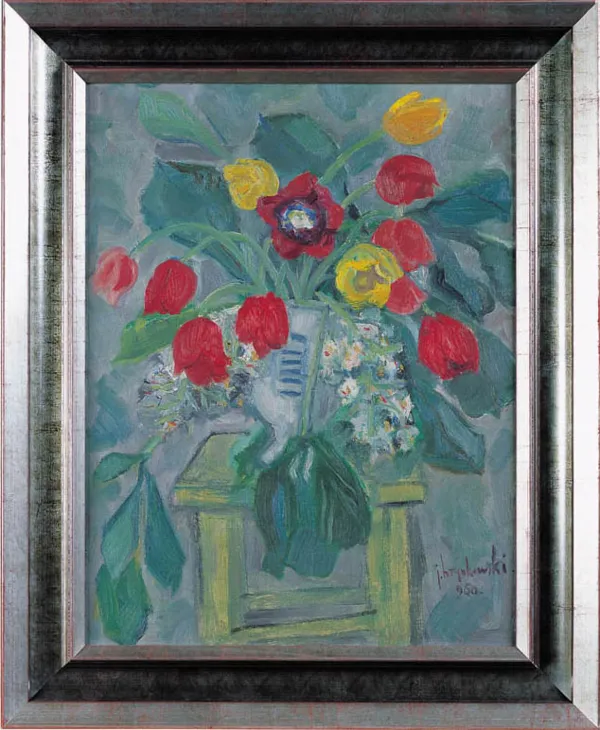 Jan Hrynkowski, Kwiaty, 1960