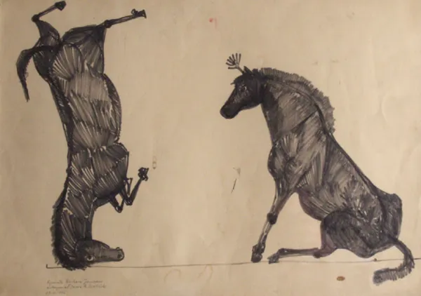 Barbara Jonscher, Konie cyrkowe