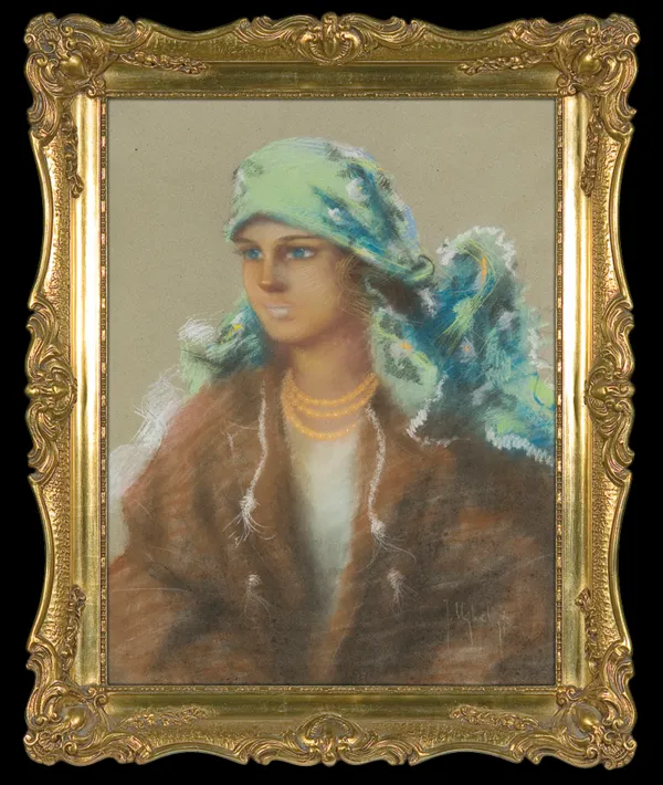 Józef  Ujhelyi, DZIEWCZYNA W BŁĘKITNEJ CHUŚCIE 