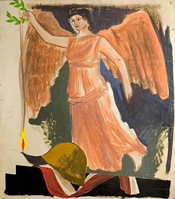 Janusz Maria Brzeski, NIKE [projekt plakatu ?], lata 40.