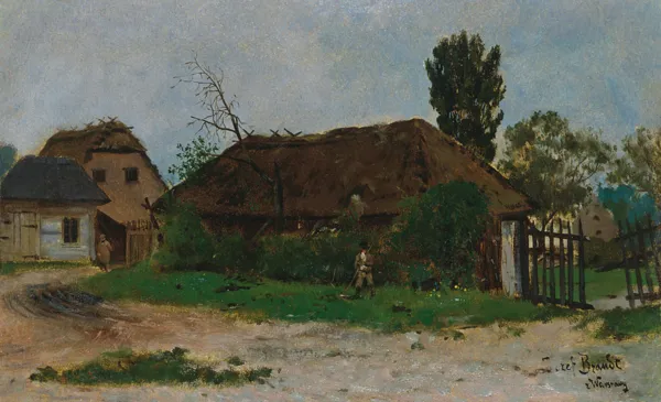 Józef Brandt, Szary dzień w Orońsku