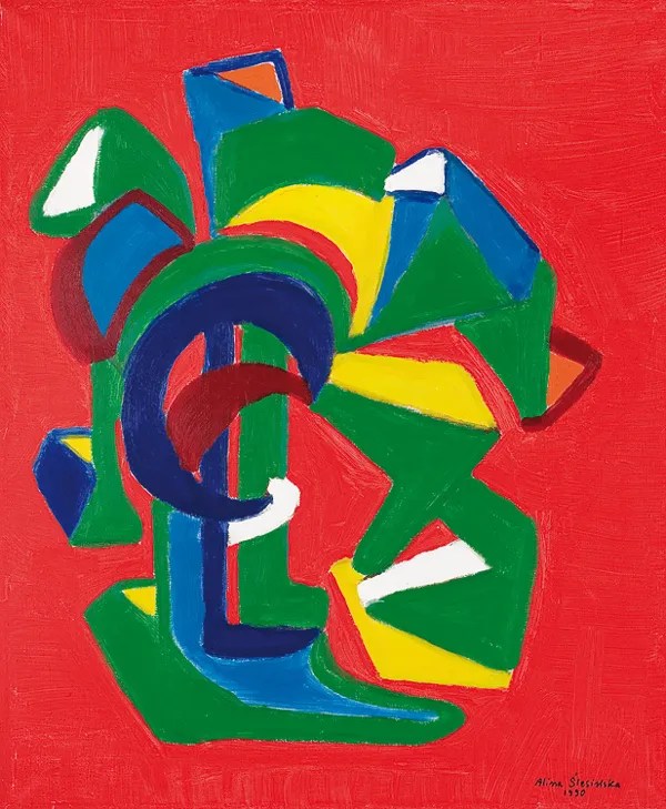 Alina Ślesińska, KOMPOZYCJA, 1990