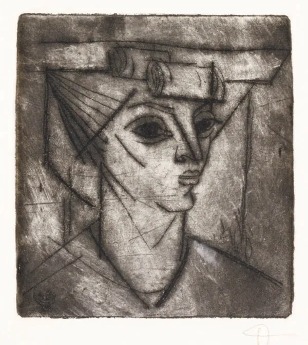 Stanisław Dawski, Głowa kobiety, 1948