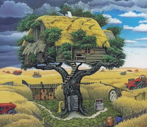 Jacek Yerka, Bez tytułu, 1999