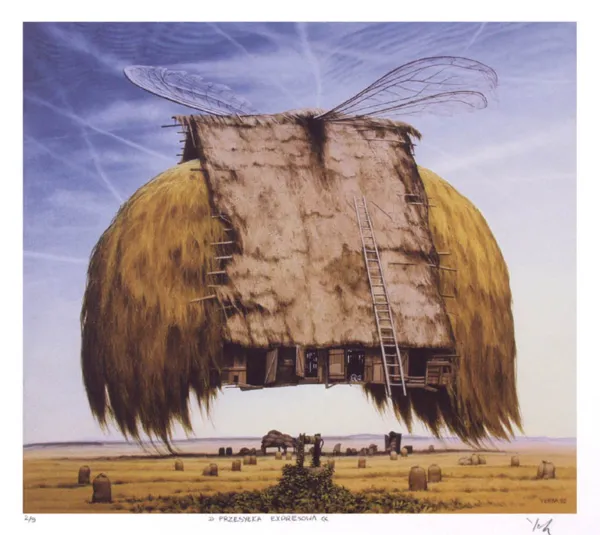 Jacek Yerka, Przesyłka ekspresowa, 1992