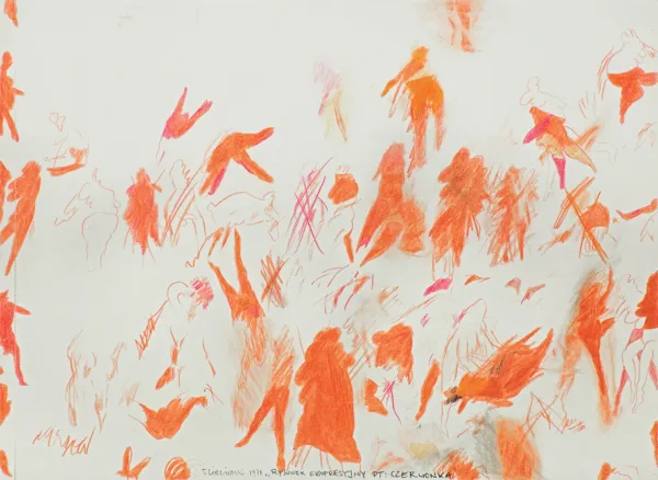 Tomasz Ciecierski, RYSUNEK EKSPRESYJNY, 1978