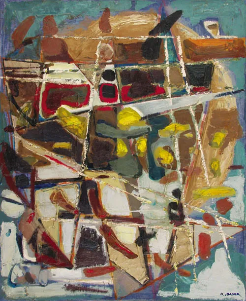 Robert  Baser, KOMPOZYCJA ABSTRAKCYJNA