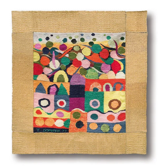 Tadeusz Dominik, GOBELIN - OGRÓD, 1977