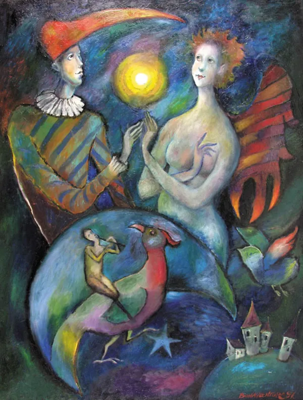 Jan Bonawentura Ostrowski, KOMPOZYCJA FANTASTYCZNA, 1997