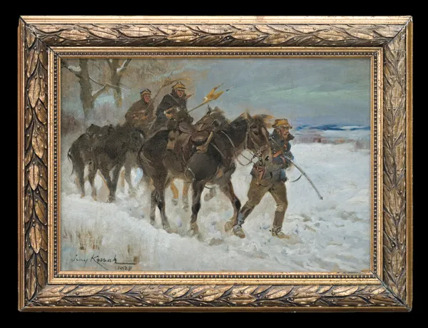 Jerzy Kossak, PATROL UŁANÓW, 1927