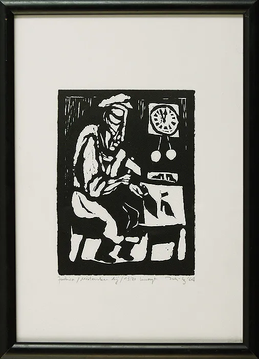 Jerzy Duda Gracz, MŁOTECZKU BIJ, z cyklu JUDAICA, 1964