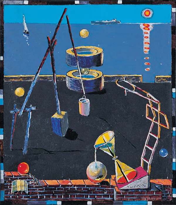 Czesław Tumielewicz, Kompozycja z morzem