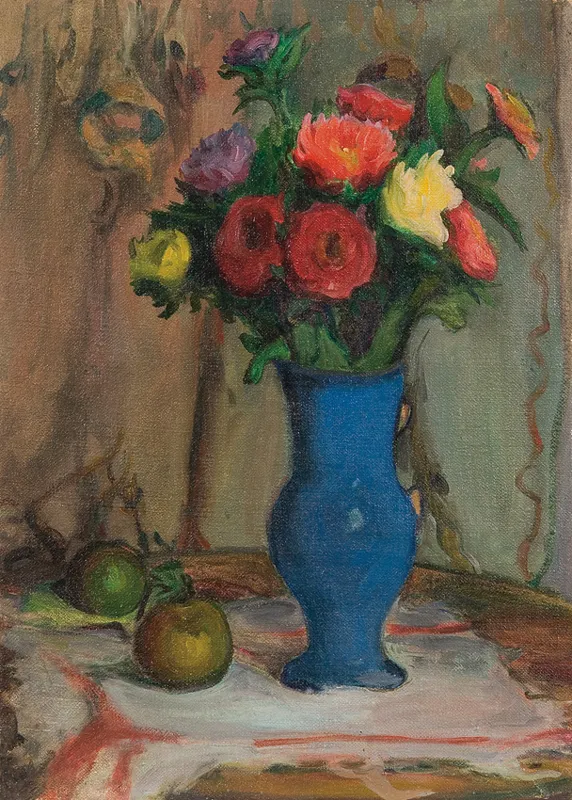 Władysław Ślewiński, W BŁĘKITNYM WAZONIE