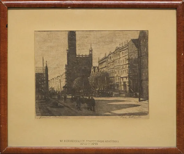 Władysław Lam, Gdańsk odbudowany, 1955