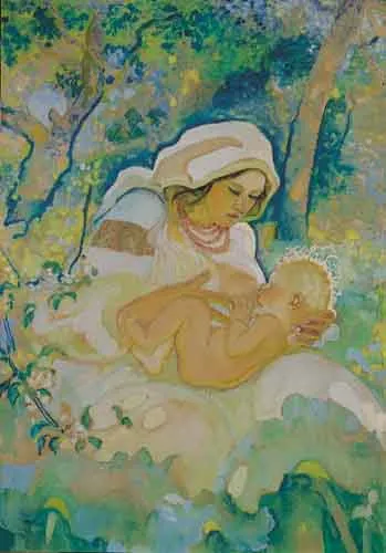 Kazimierz Sichulski, Narodziny - Tryptyk