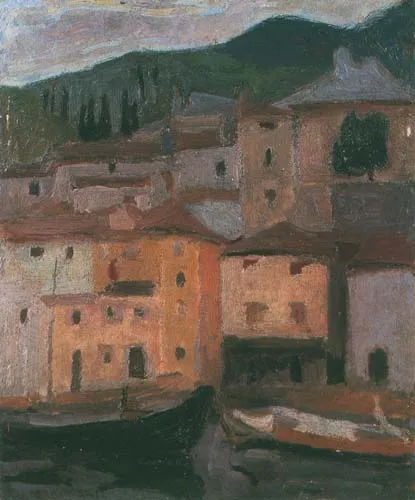 Tadeusz Makowski, Miasteczko portowe