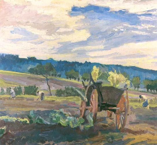 Stanisław Kamocki, Kopanie ziemniaków