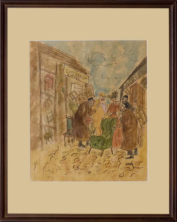 Jerzy  Zaruba, Handel antykami