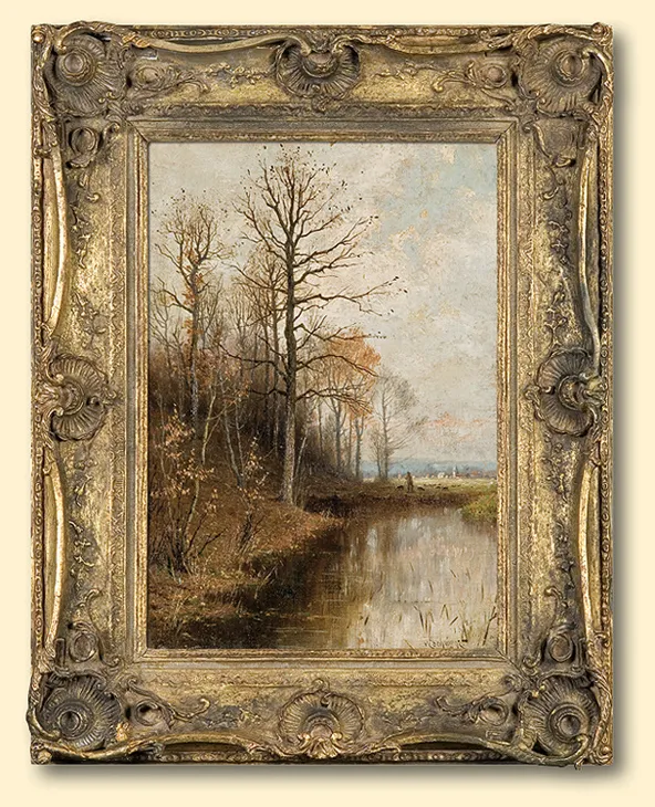 Elmar von Eschwege, JESIENNE DRZEWA NAD WODĄ