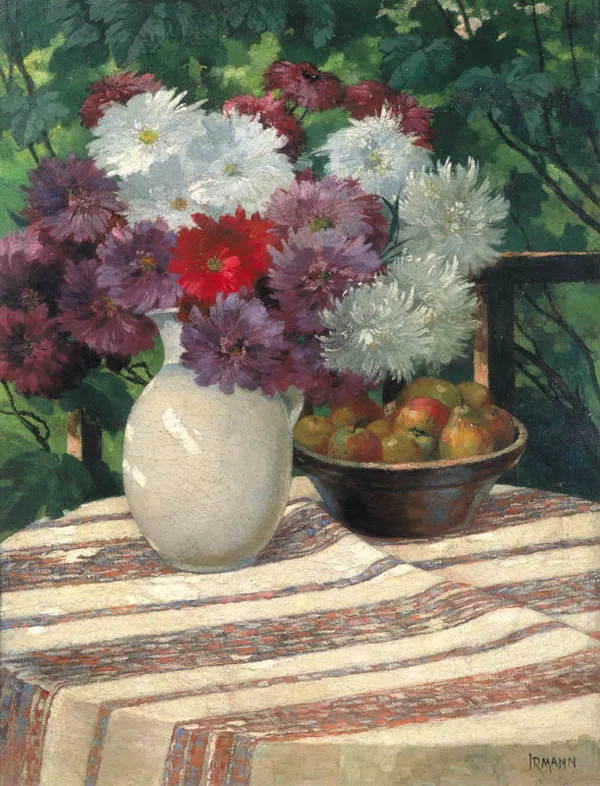 Heindrich  Irmann, Kwiaty i owoce, ok. 1910