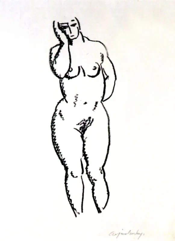 Alexej Jawlensky, Akt stojący