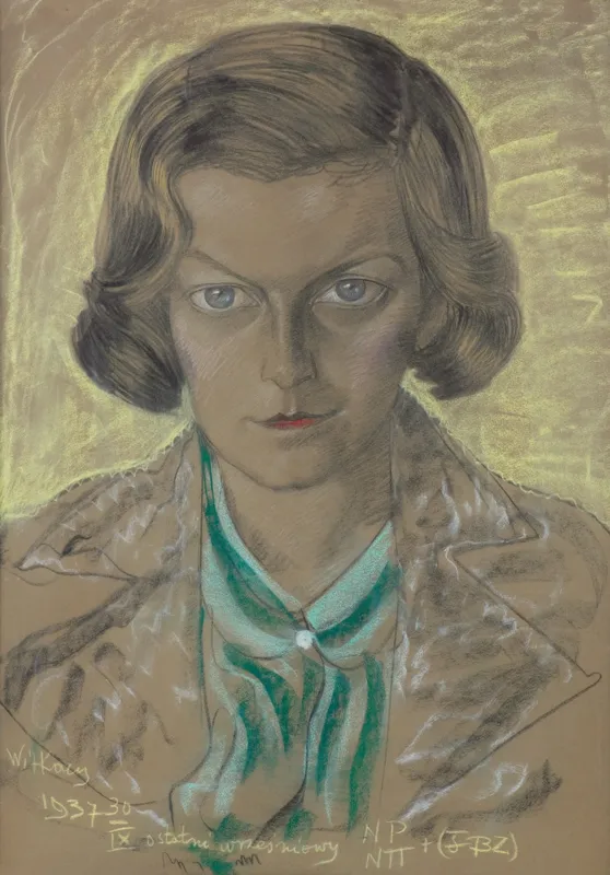 Stanisław Ignacy Witkiewicz, PORTRET BARBARY MIKUCKIEJ, 30 IX 1937