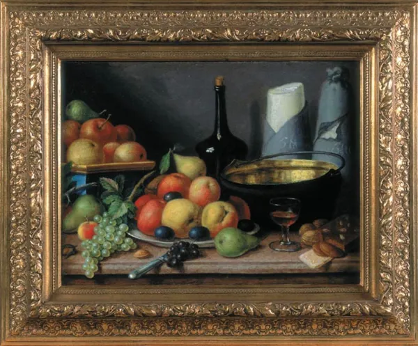 Johann Heinrich  Suhrlandt, Martwa natura z owocami, 1819
