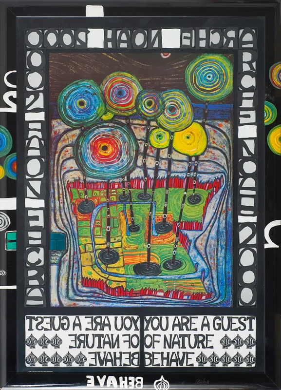 Friedensreich Hundertwasser, Arka Noego 2000, 1977/78