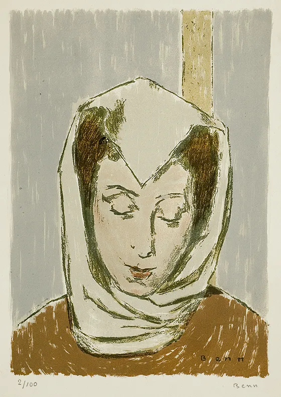 Bencion (Benn) Rabinowicz, Portret kobiecy