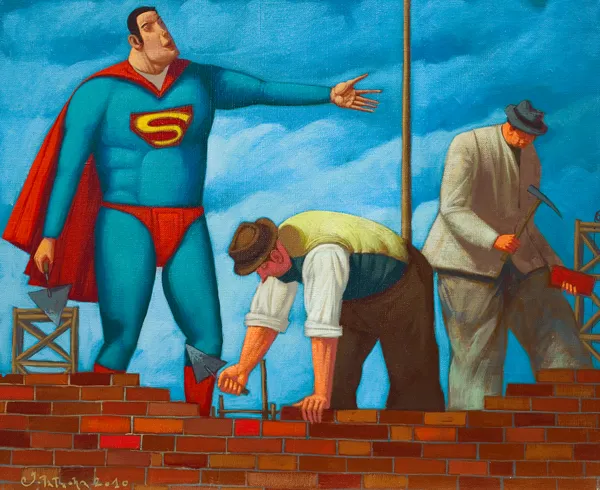 Jacek Pałucha, Podaj cegłę Supermanowi, 2010