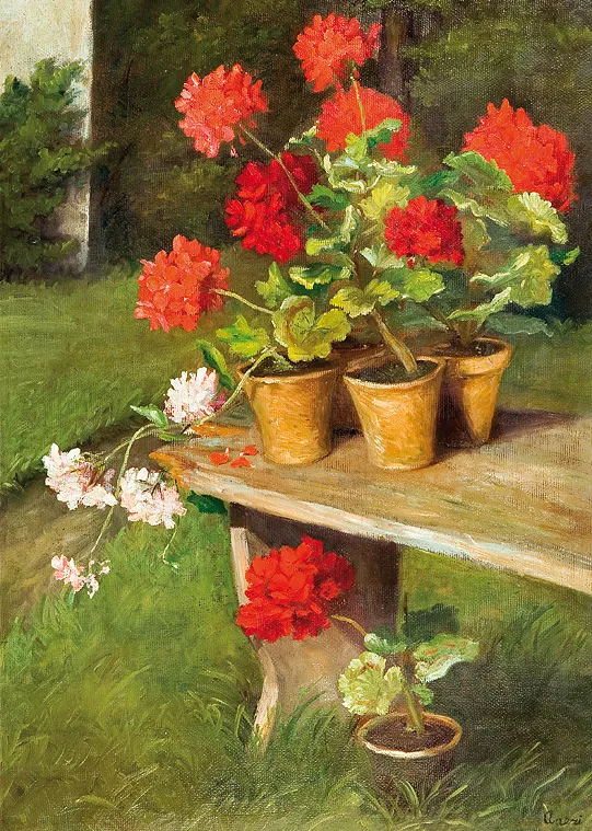 Irena Weissowa Aneri, PELARGONIE, 1918