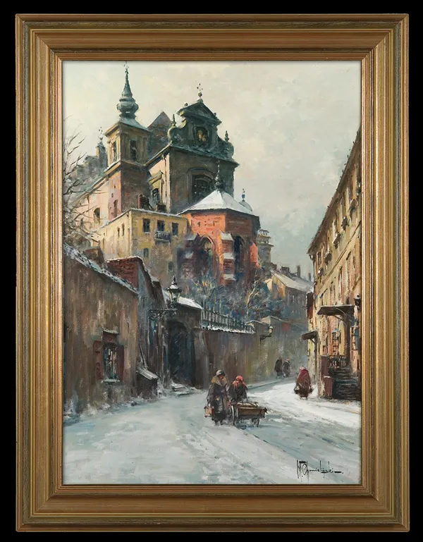 Władysław Chmieliński (Stachowicz), WARSZAWA. ULICZKA OPODAL KOŚCIOŁA św. ANNY