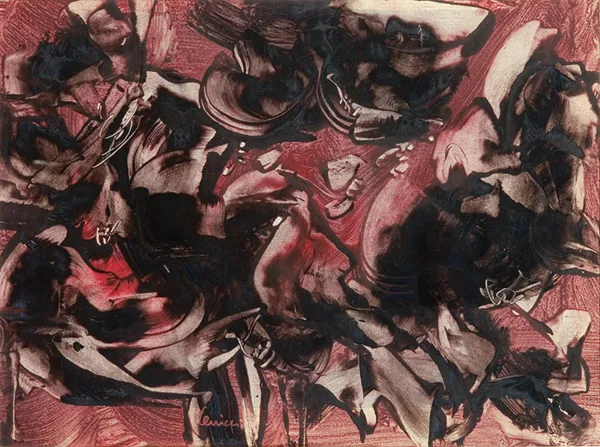 Alfred Lenica, ABSTRAKCJA, lata 60. XX w.