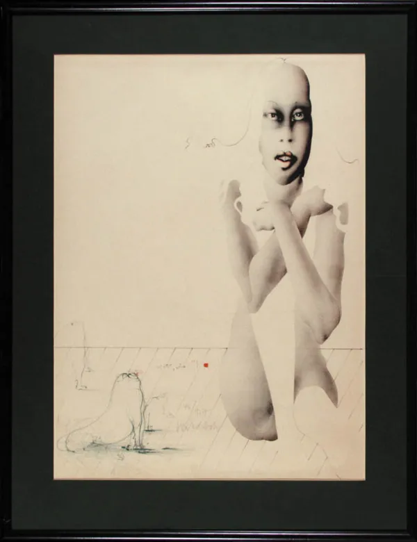 Paul Wunderlich, Akt ze zwierzęciem