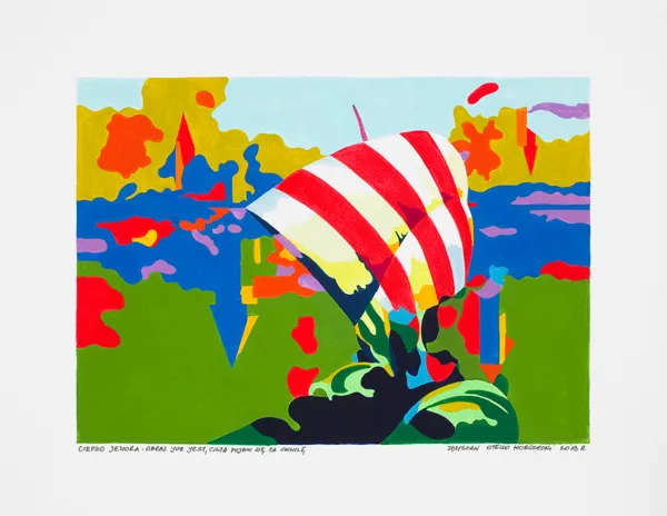 Zdzisław Otello Horodecki, Ciepło jeziora. Obraz już jest..., 2013