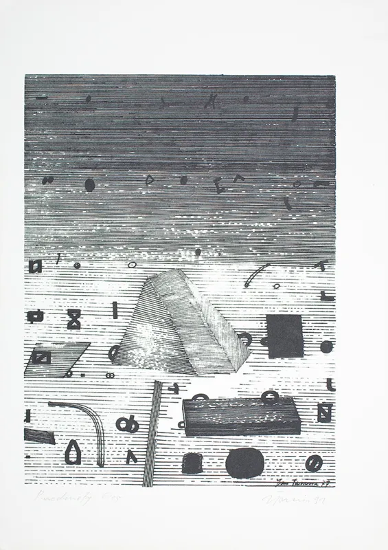 Jan Tarasin, Przedmioty, 1977-1992