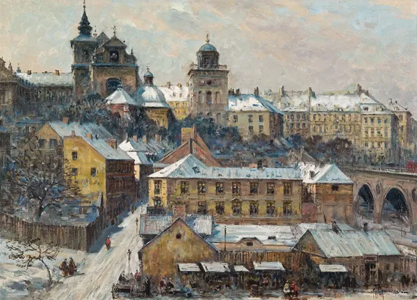 Władysław Chmieliński (Stachowicz), WARSZAWA. KOŚCIÓŁ ŚW. ANNY OD STRONY WISŁY