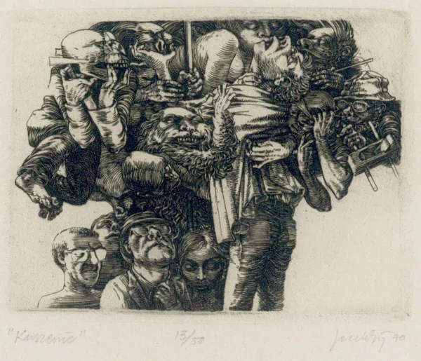 Jacek Gaj, Kuszenie, 1970