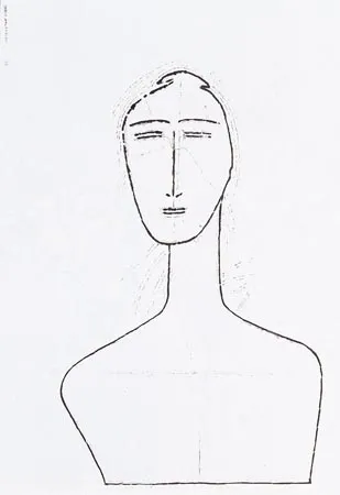 Jerzy Nowosielski, Portret pływaczki