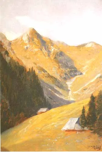 Tadeusz Popiel, Krajobraz tatrzański