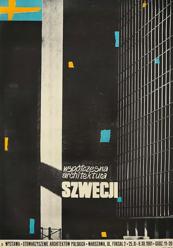 Autor nierozpoznany, Współczesna Architektura Szwecji, 1961