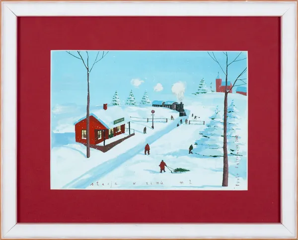 Piotr Fąfrowicz, Stacja w zimie nr 2, 2002