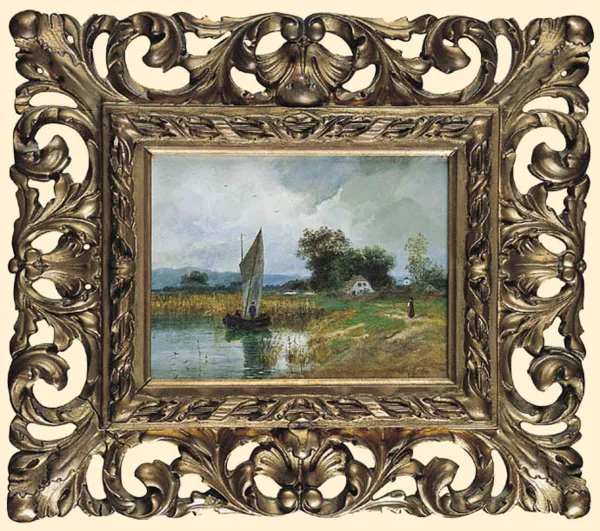 Wilhelm Bröker, NAD ZATOKĄ, ok. 1900