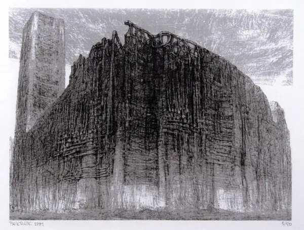 Zdzisław Beksiński, Bez tytułu, 2001