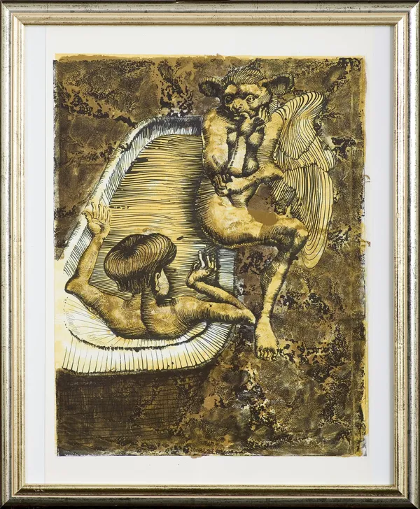 Jan Lebenstein, KĄPIĄCA SIĘ I SATYR